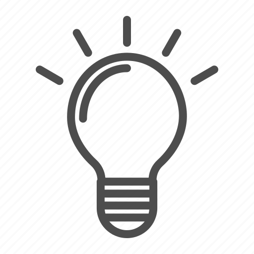 Bulb, electric, idea, lamp, light icon - Download on Iconfinder