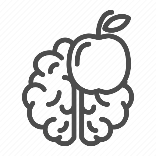 Apple, brain, design, knowledge icon - Download on Iconfinder