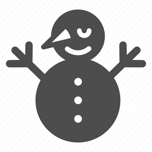 Christmas, cute, hat, holiday, snowman icon - Download on Iconfinder