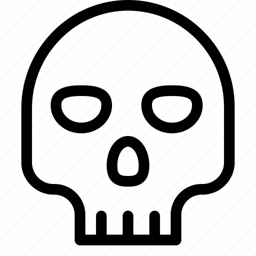 Skull, skeleton, bone icon - Download on Iconfinder