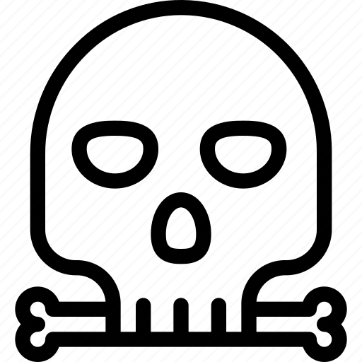 Pirates, skull, bone icon - Download on Iconfinder