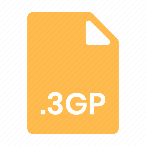 3gp, extension, file, file type, file format, format, type icon - Download on Iconfinder