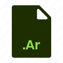 aero, ar, extension, file, file type, file format, format, file extension, document