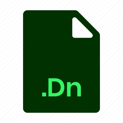 Dimension, dn, extension, file, format, file type, type icon - Download on Iconfinder