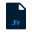 fresco, fr, extension, file, file type, file format, format, file extension, document 