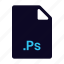 photoshop, ps, extension, file, format, file type, type, file extension, file format 
