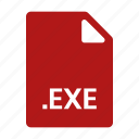 exe, extension, file, document, format, type, file type, file extension, file format