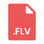 flv, extension, file, format, file type, file format, file extension, document, type 