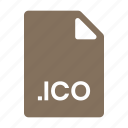 ico, extension, file, format, type, file format, file extension, file type, document