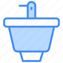 wash basin, sink, basin, bathroom, faucet, wash, tap, interior, water
