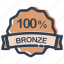 bronze, percent, hot, label, medal, prize, ribbon 