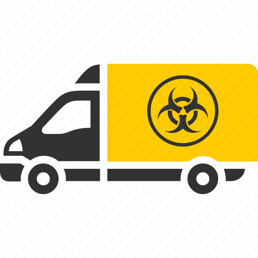 Cargo, chemistry, delivery, radiation, shipping, transport, truck icon - Download on Iconfinder