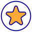 star, favorite, rating, award, like, feedback, review, badge, medal 