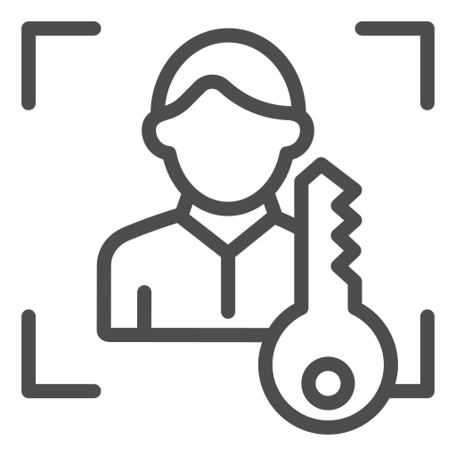 Digital, verification, key, access, personal, protection, user icon - Download on Iconfinder