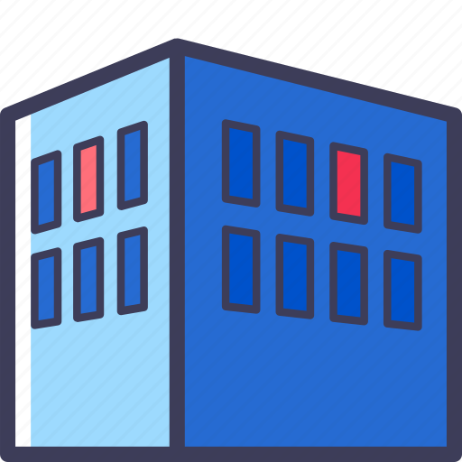 Building, office, structure icon - Download on Iconfinder