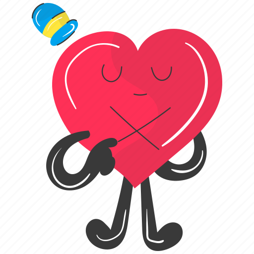 Love sticker, valentineday, wedding, romantic, heart, sticker, heart sticker sticker - Download on Iconfinder