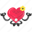 love sticker, valentineday, wedding, romantic, heart, sticker, heart sticker 