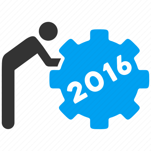 Employee, job, service, staff, task, working man, year 2016 icon - Download on Iconfinder