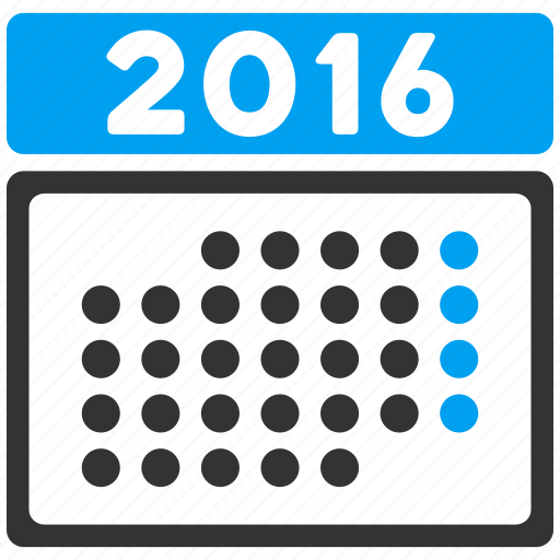 Appointment, calendar, month, organizer, schedule, time table, year 2016 icon - Download on Iconfinder