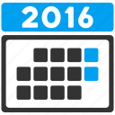 appointment, calendar, month, organizer, schedule, time table, year 2016