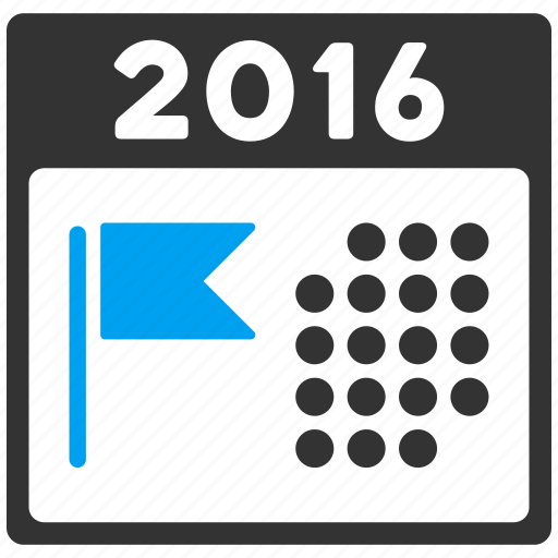 Appointment, calendar, date, day, national holiday, schedule, year 2016 icon - Download on Iconfinder