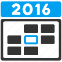 appointment, calendar, date, day, plan, time table, year 2016