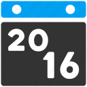 appointment, calendar, diary, page, poster, schedule, year 2016