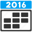 appointment, calendar, date, grid, schedule, time table, year 2016 