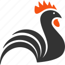 chicken, cock, cockerel, domestic, hen, poultry, rooster