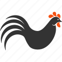 chicken, cock, cockerel, domestic, hen, poultry, rooster