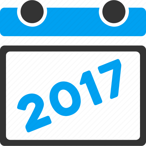 2017 year, appointment, calendar page, diary, poster, schedule icon - Download on Iconfinder