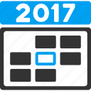 2017 year, appointment, calendar, date, day, plan, time table
