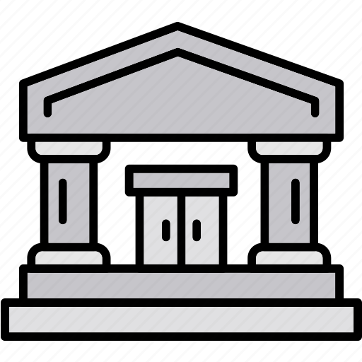 Bank, banking, building, column, finance icon - Download on Iconfinder