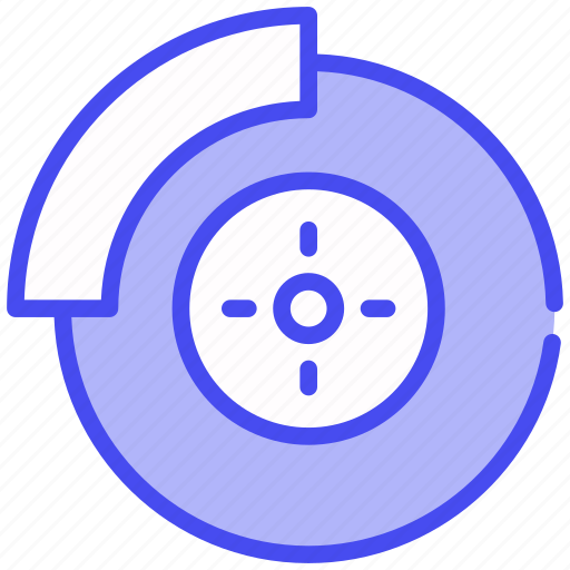 Disk break, break, disk, car, vehicle, car-equipment, part icon - Download on Iconfinder