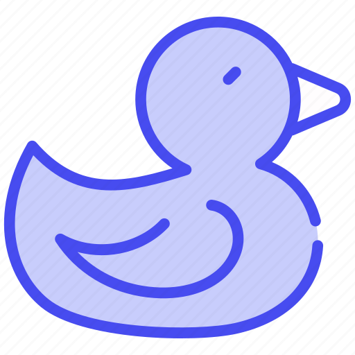 Rubebr duck, toy, play, child, game, childhood, kids icon - Download on Iconfinder