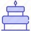birthday cake, cake, dessert, sweet, birthday, celebration, party, food, bakery 