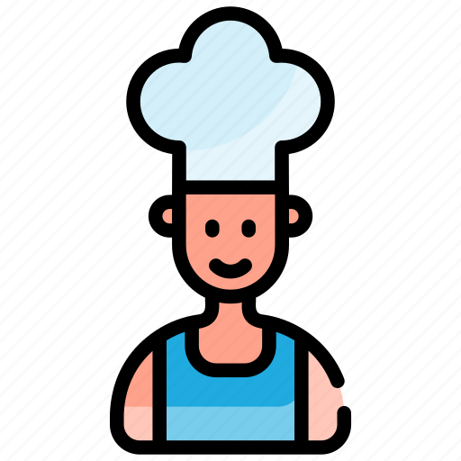Chef cook, cook, chef, cook-head, restaurant-cook, professional-cook, hat icon - Download on Iconfinder