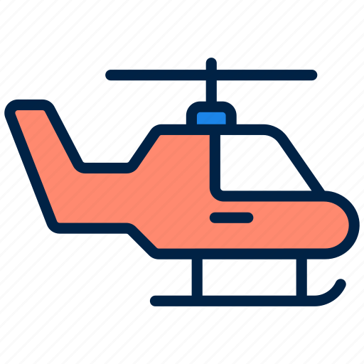 Helicopter, chopper, aircraft, transport, transportation, emergency, vehicle icon - Download on Iconfinder