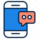 chat, communication, message, chatting, conversation, bubble, talk, mail, email, mobile