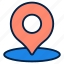 location, map, pin, navigation, gps, direction, pointer, marker, place, location-pin 