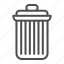 can, trash, garbage, metal, container, bin, basket 