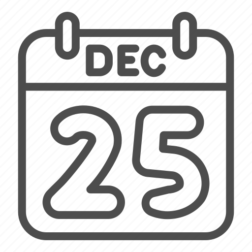Calendar, date, christmas, page, event, winter, december icon - Download on Iconfinder