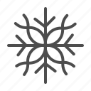 snowflake, snow, winter, cold, snowfall, decoration, ice