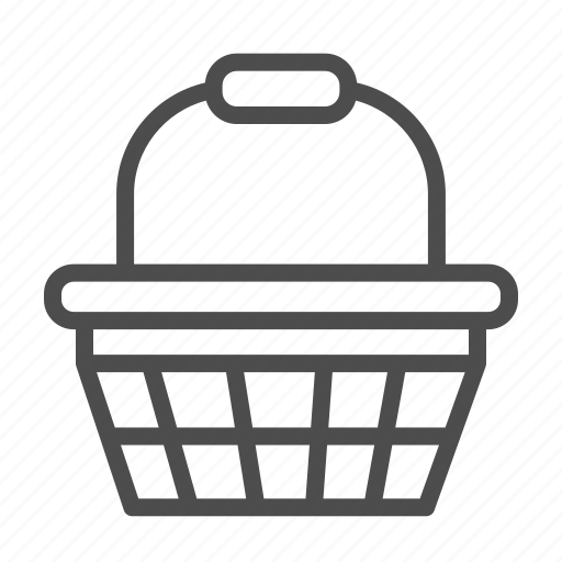 Basket, handle, buy, supermarket, empty, shopping, purchase icon - Download on Iconfinder