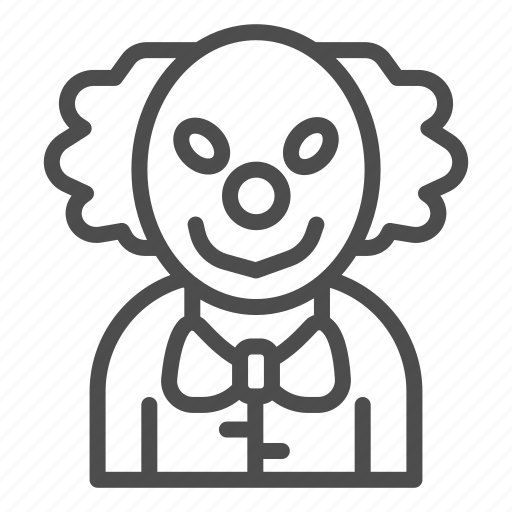 Clown, smile, scary, creepy, monster, avatar, bow icon - Download on Iconfinder