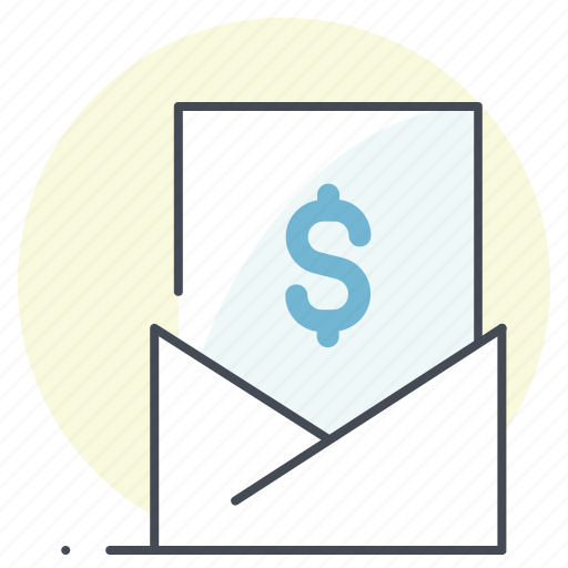 Accounting, dollar, communication, email, letter, mail, payment icon - Download on Iconfinder