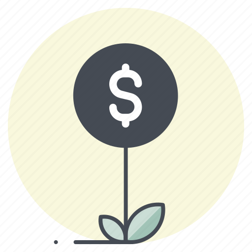 Business, dollar, economy, finance, growth, money plant, success icon - Download on Iconfinder
