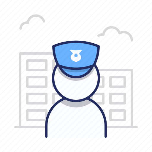 Officer, police, policeman icon - Download on Iconfinder