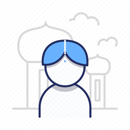 India, indian, profile icon - Download on Iconfinder