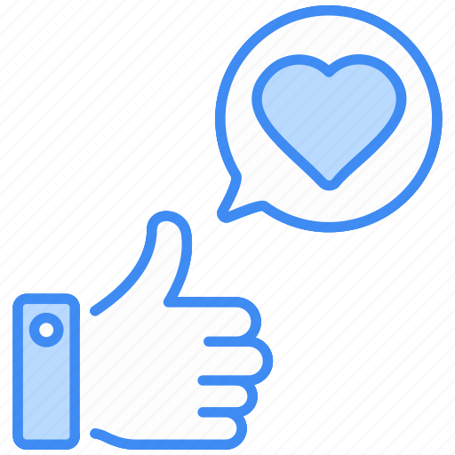 Likes, heart, love, like, feedback, social-media, favourites icon - Download on Iconfinder